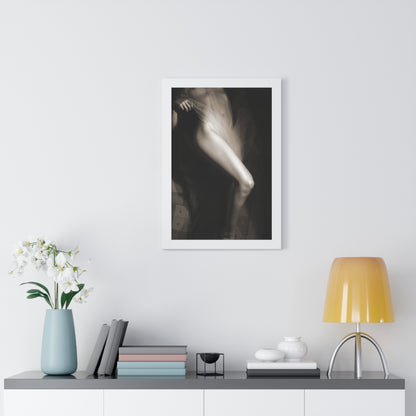 Veiled Elegance Framed Poster