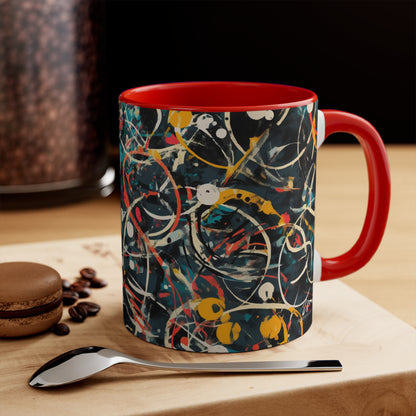 Pollock-Inspired Mug