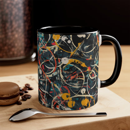 Pollock-Inspired Mug