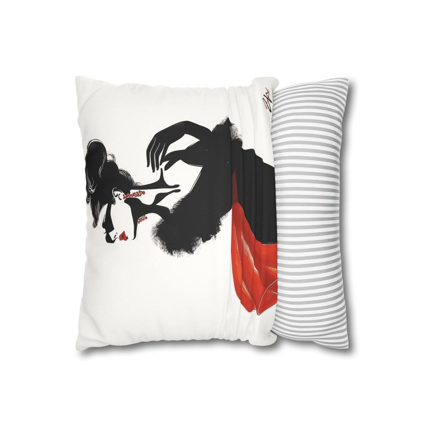 Scarlet Sophistication Pillowcase