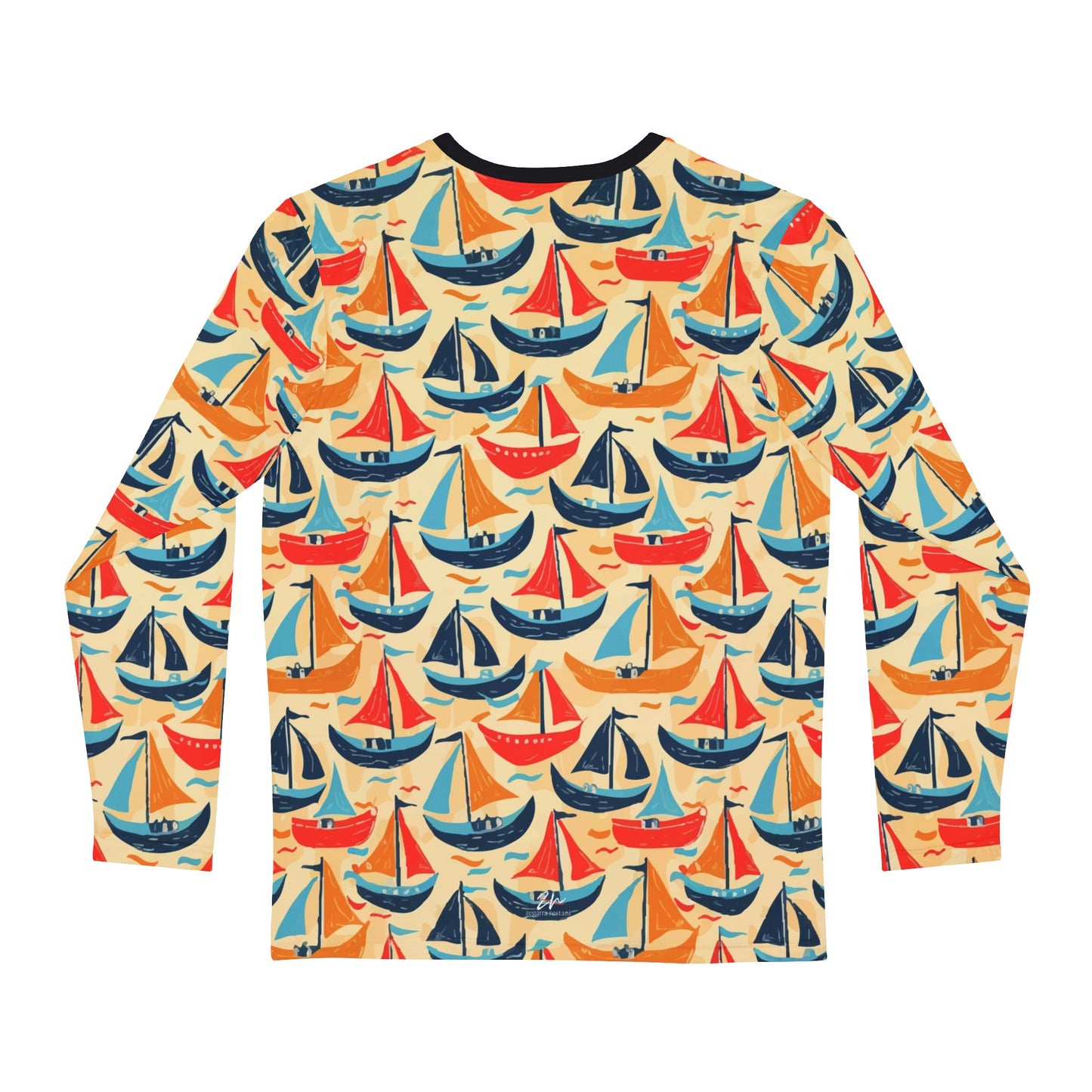 Vintage ships Long Sleeve Shirt for men