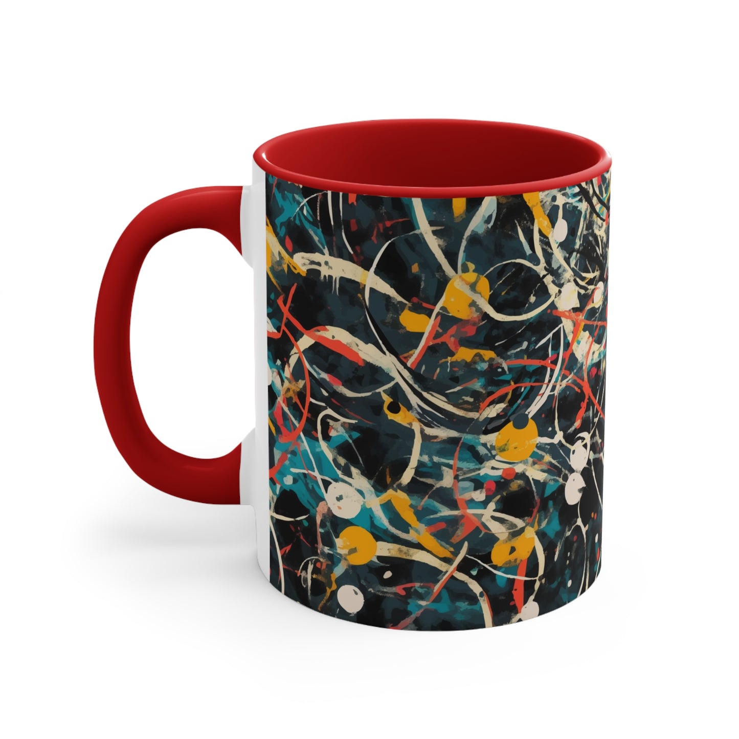 Pollock-Inspired Mug