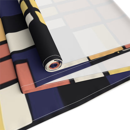 Mondrian-Inspired Table Runner