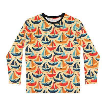 Vintage ships Long Sleeve Shirt for men