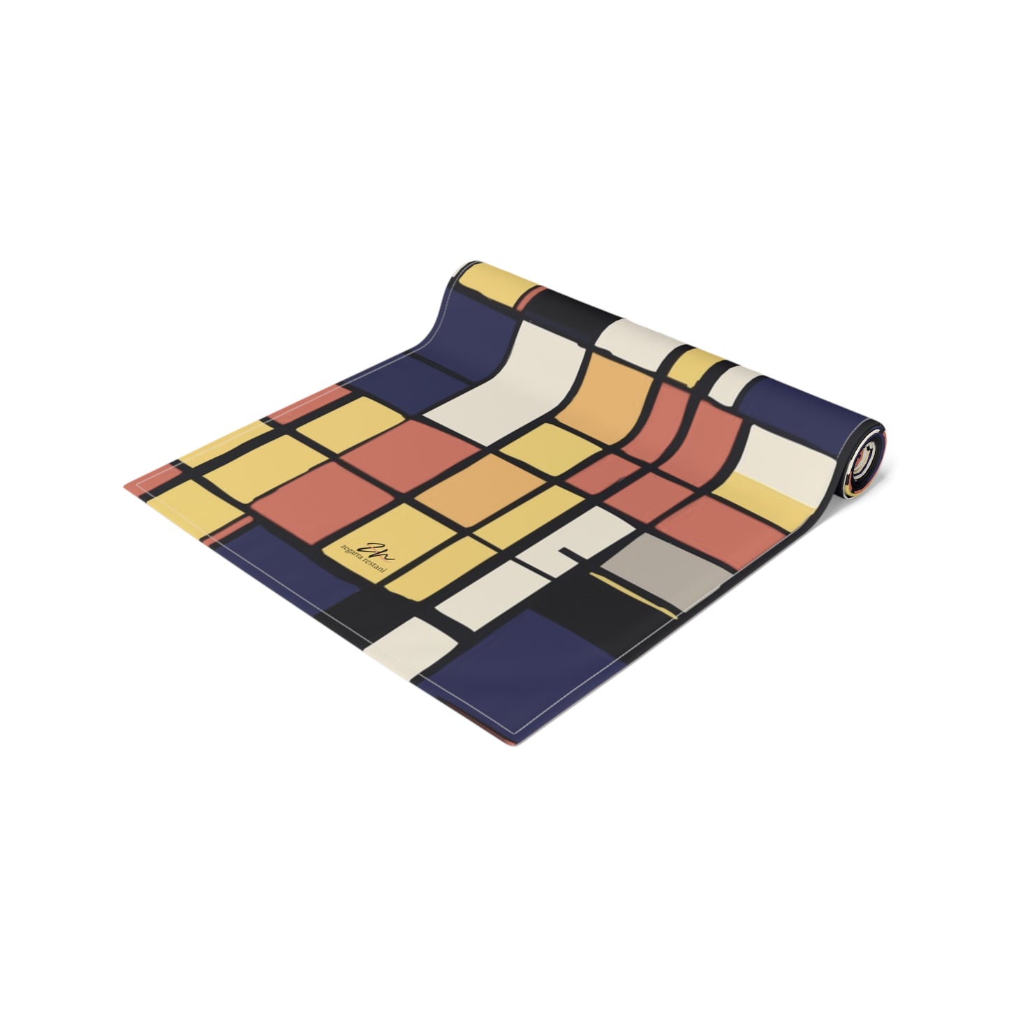 Mondrian-Inspired Table Runner