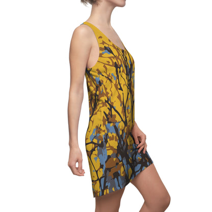 Golden Forest Racerback Dress