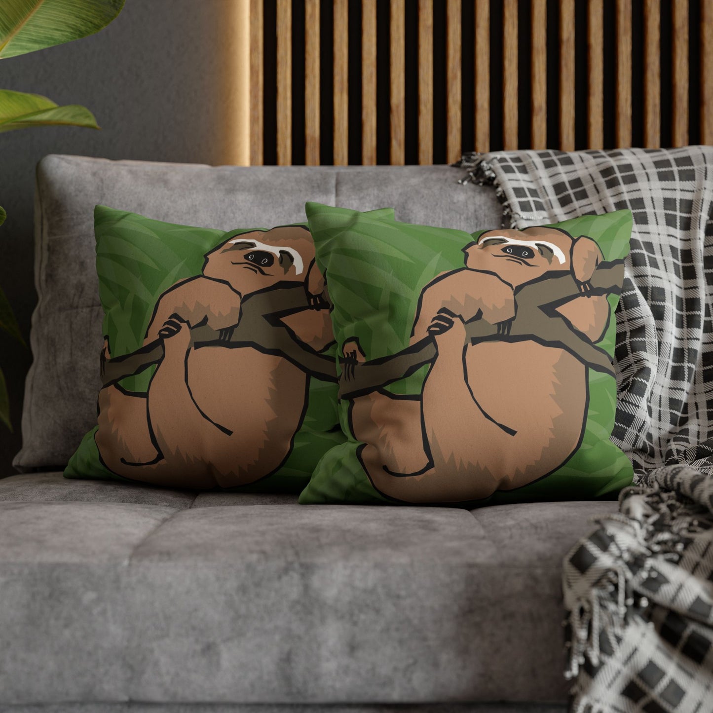 Costa Rica Three Toes Sloth Pillowcase