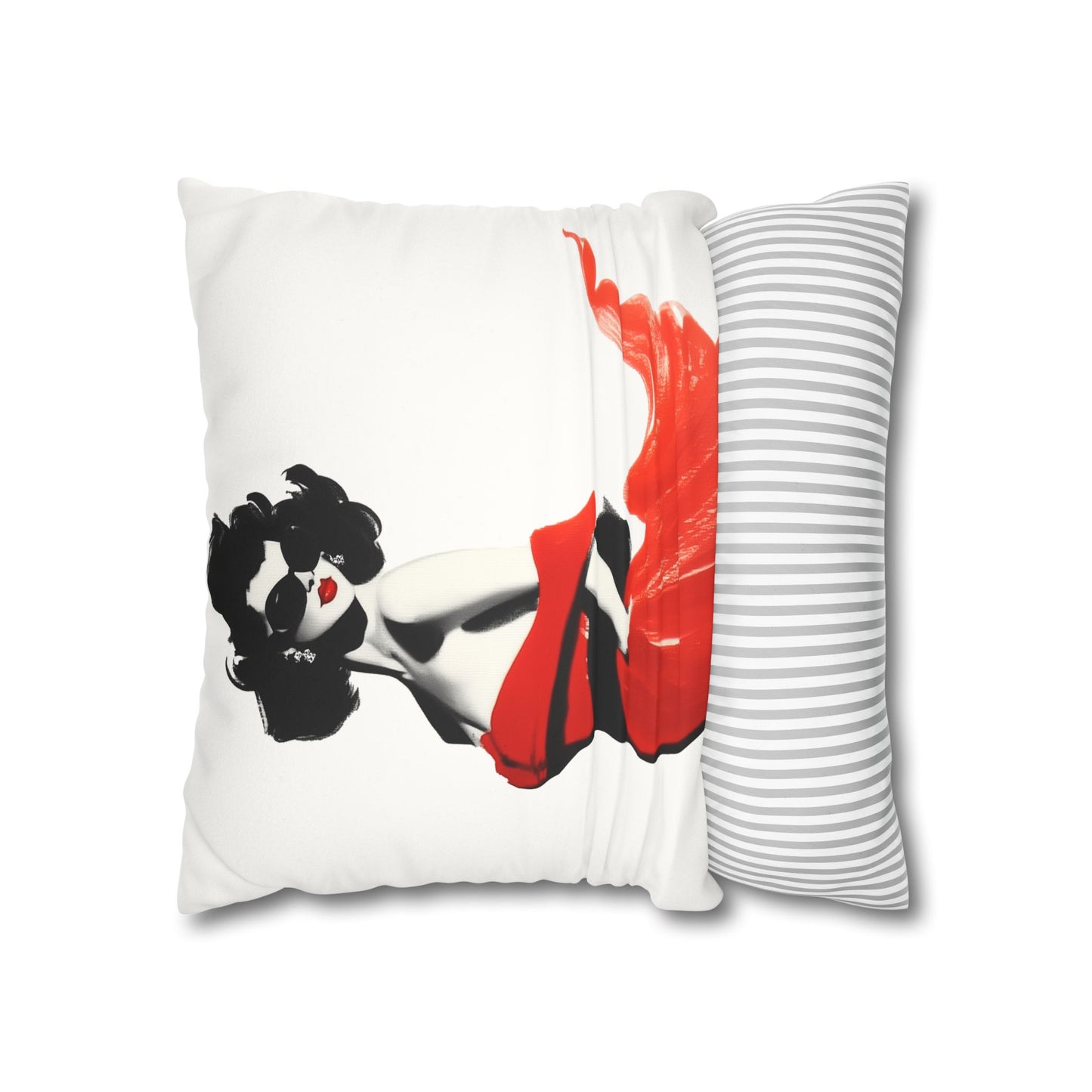 Scarlet Sophistication Pillowcase