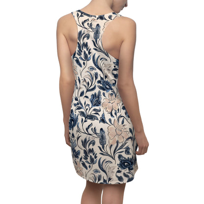 Porcelain Grace  Racerback Dress