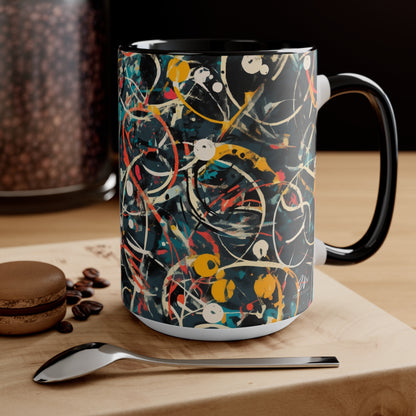 Pollock-Inspired Mug