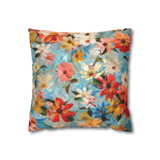 Blooming Paradise Square Pillowcase