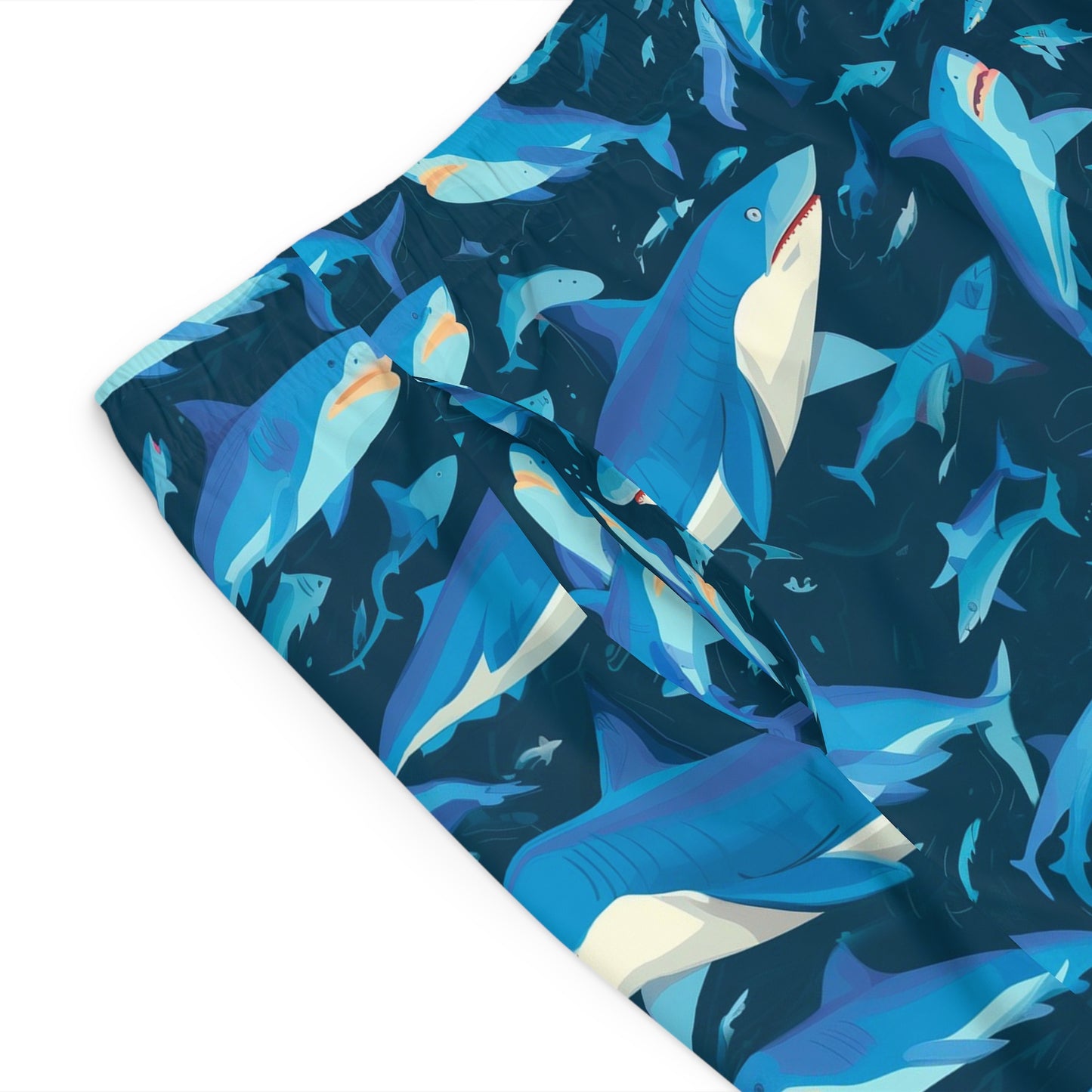 Shark Frenzy Board Shorts for men