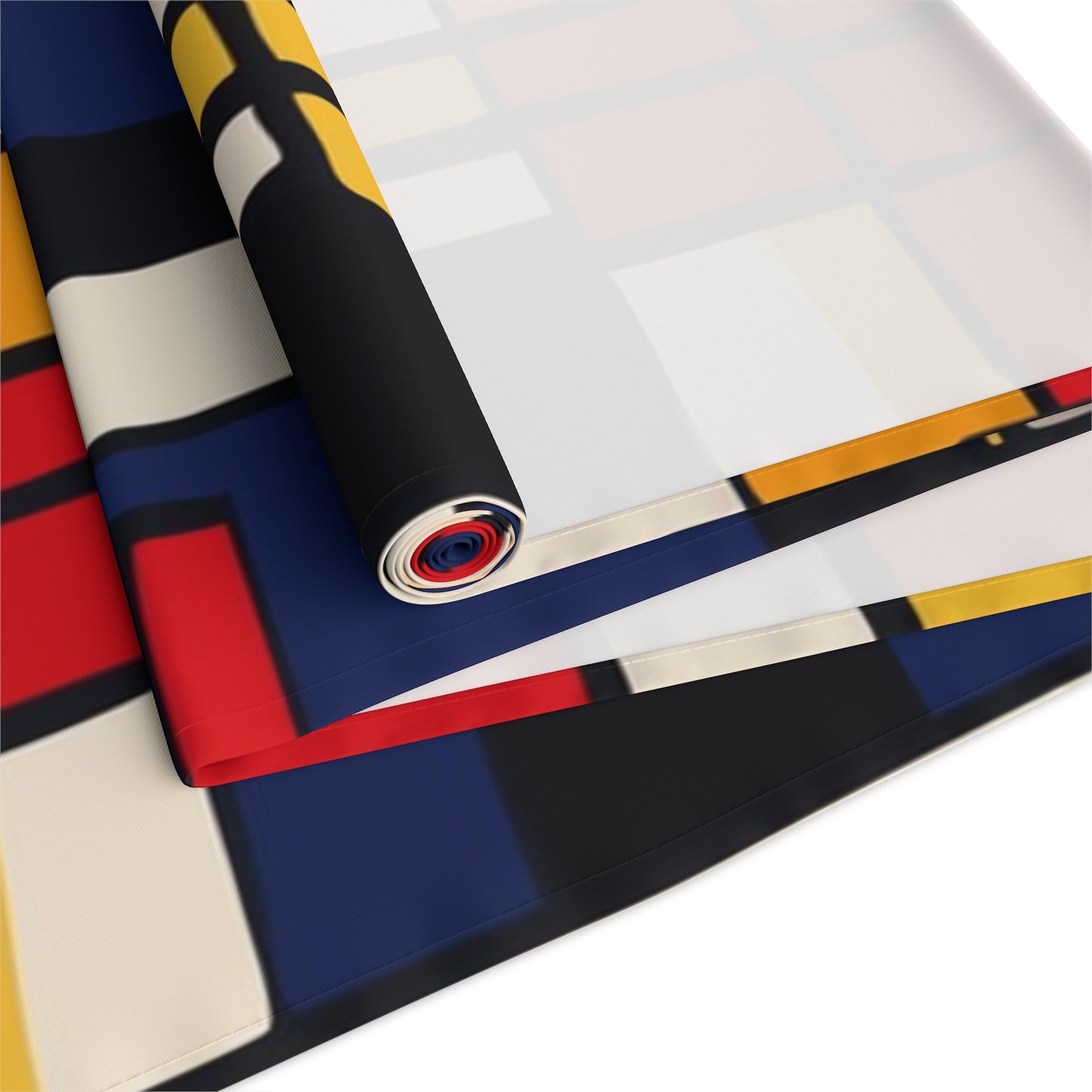 Mondrian-Inspired Table Runner