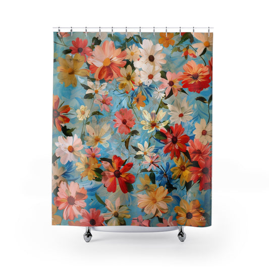 Blooming Paradise Shower Curtain