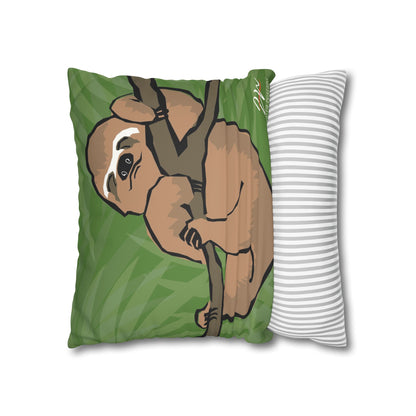 Costa Rica Three Toes Sloth Pillowcase