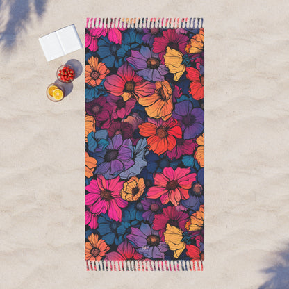 Vivid Blossoms Boho Wrap