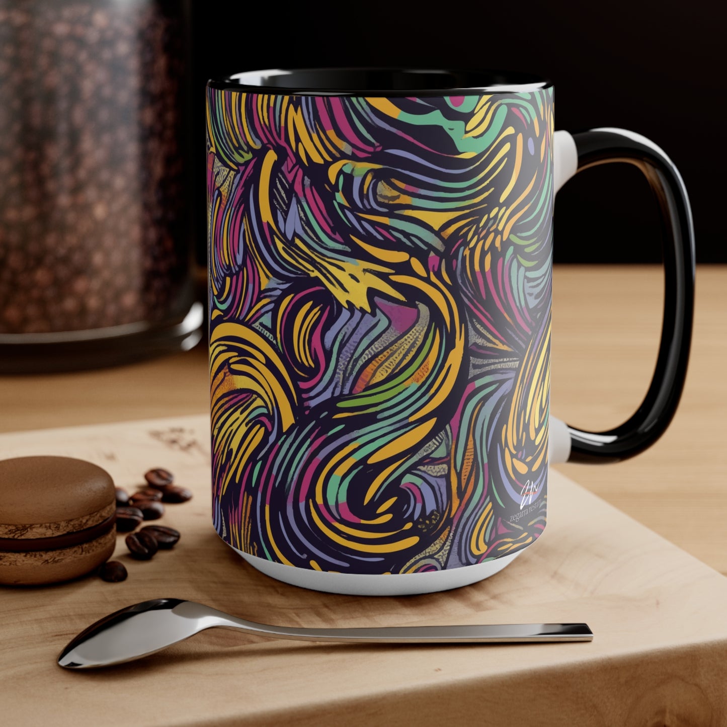 Pop Art Waves Mug