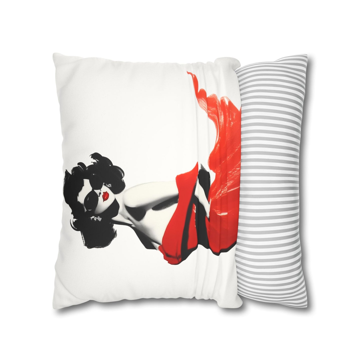 Scarlet Sophistication Pillowcase