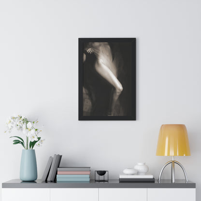 Veiled Elegance Framed Poster