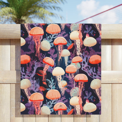 Jellyfish Drift Towels