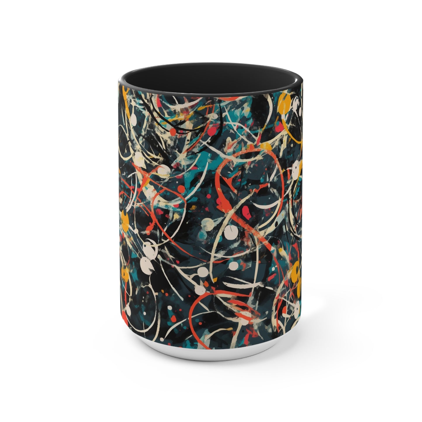 Pollock-Inspired Mug