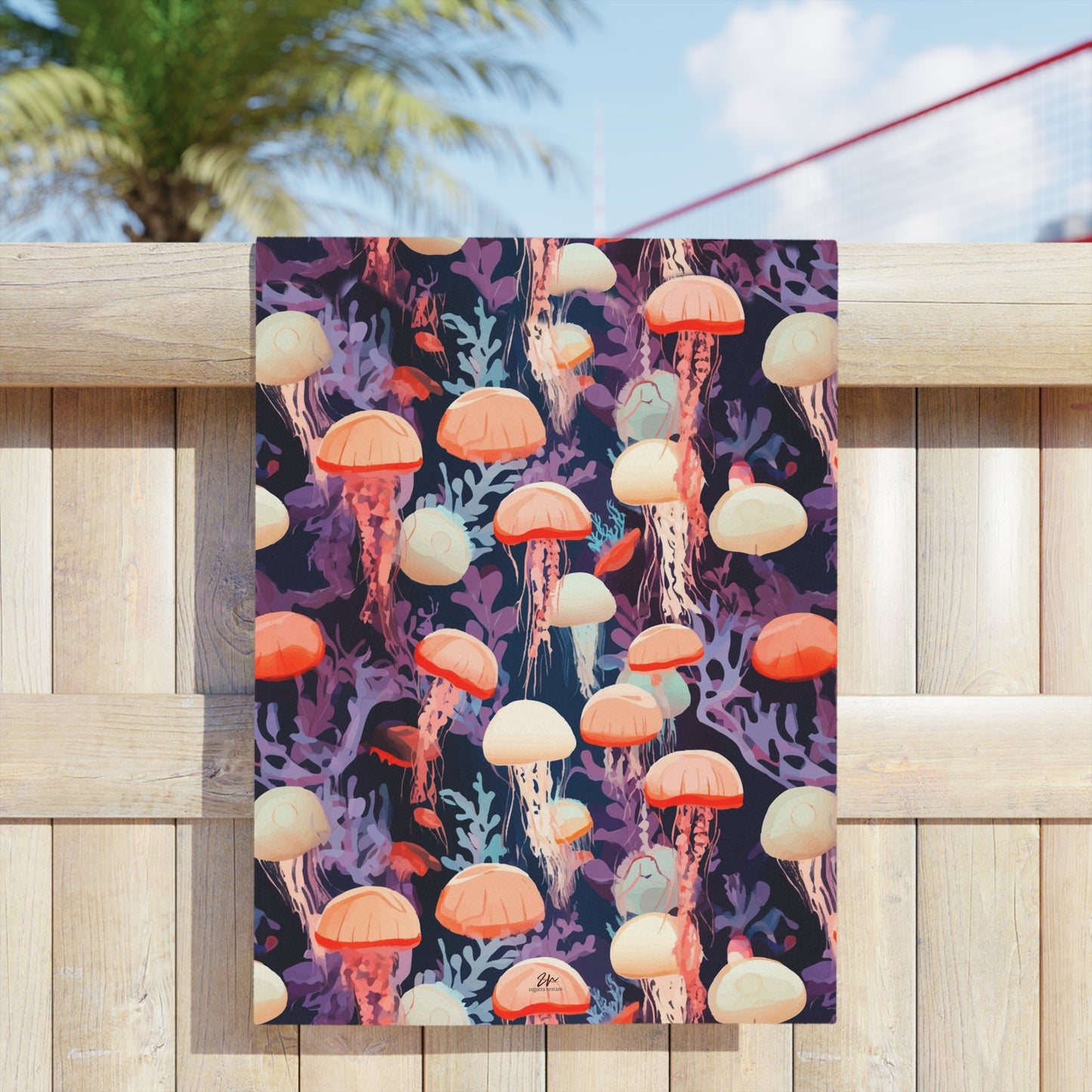 Jellyfish Drift Towels