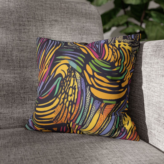 Pop Art Waves Pillowcase