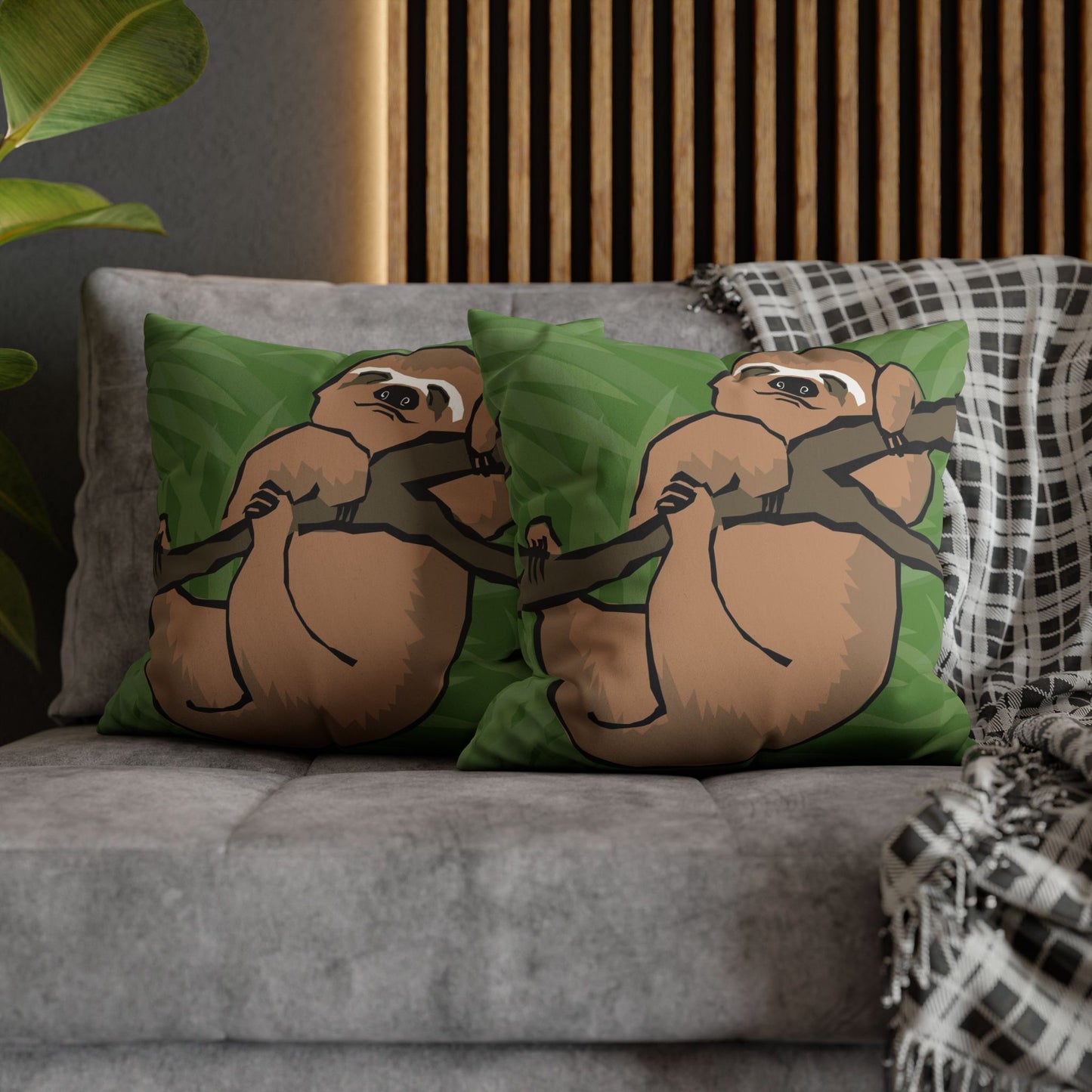 Costa Rica Three Toes Sloth Pillowcase