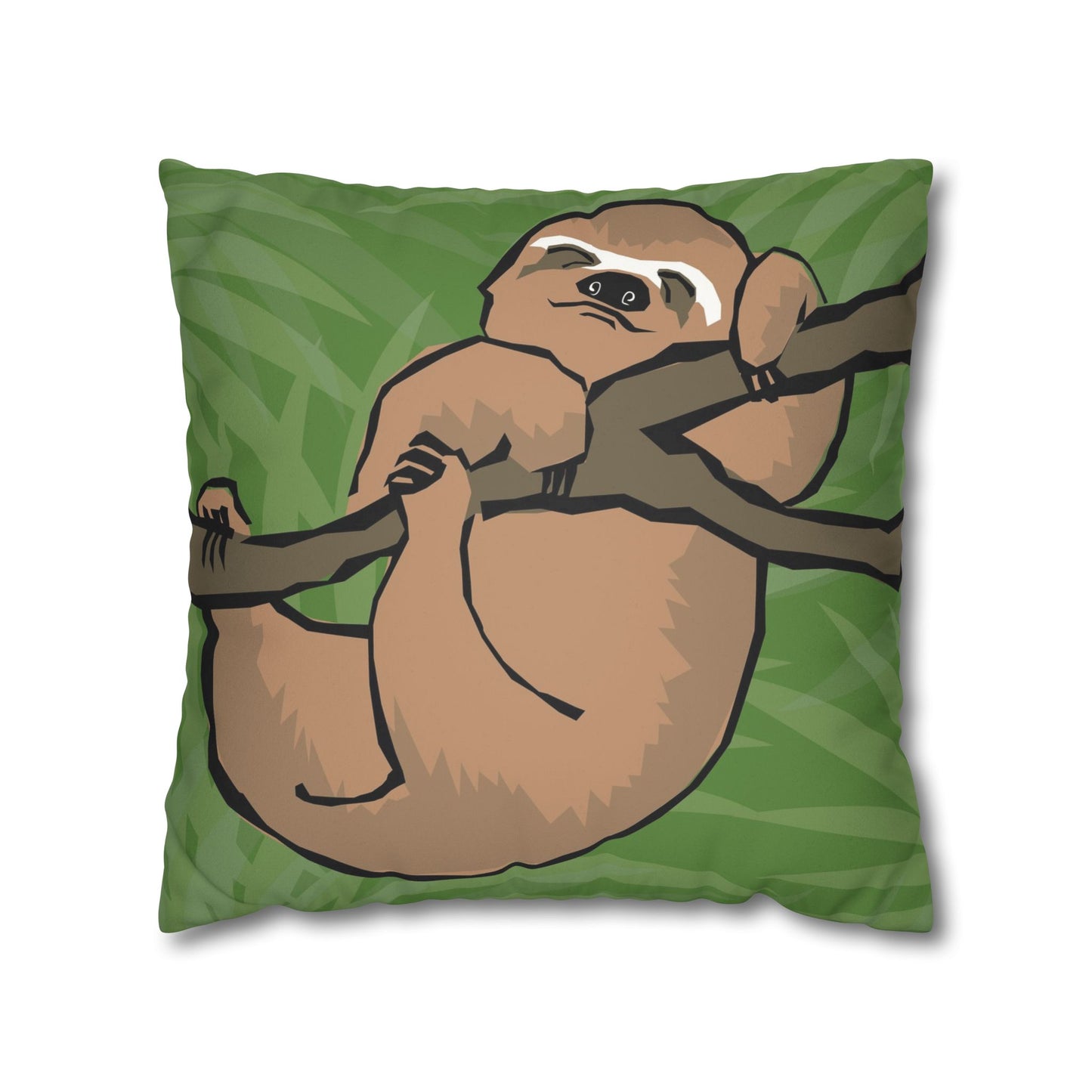 Costa Rica Three Toes Sloth Pillowcase