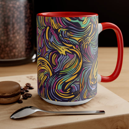 Pop Art Waves Mug