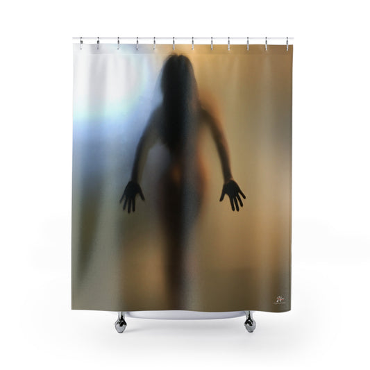 Shadow III: The Embrace Shower Curtain