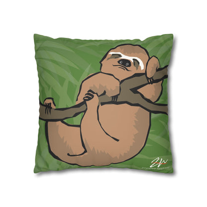 Costa Rica Three Toes Sloth Pillowcase