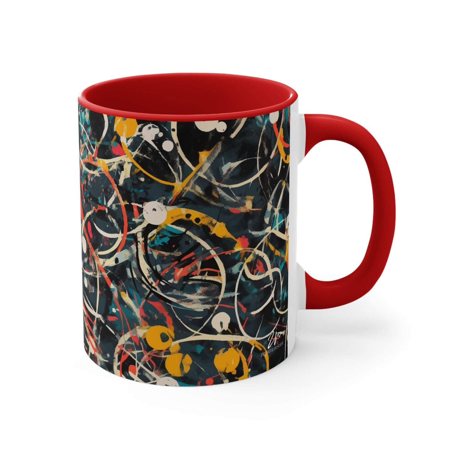 Pollock-Inspired Mug