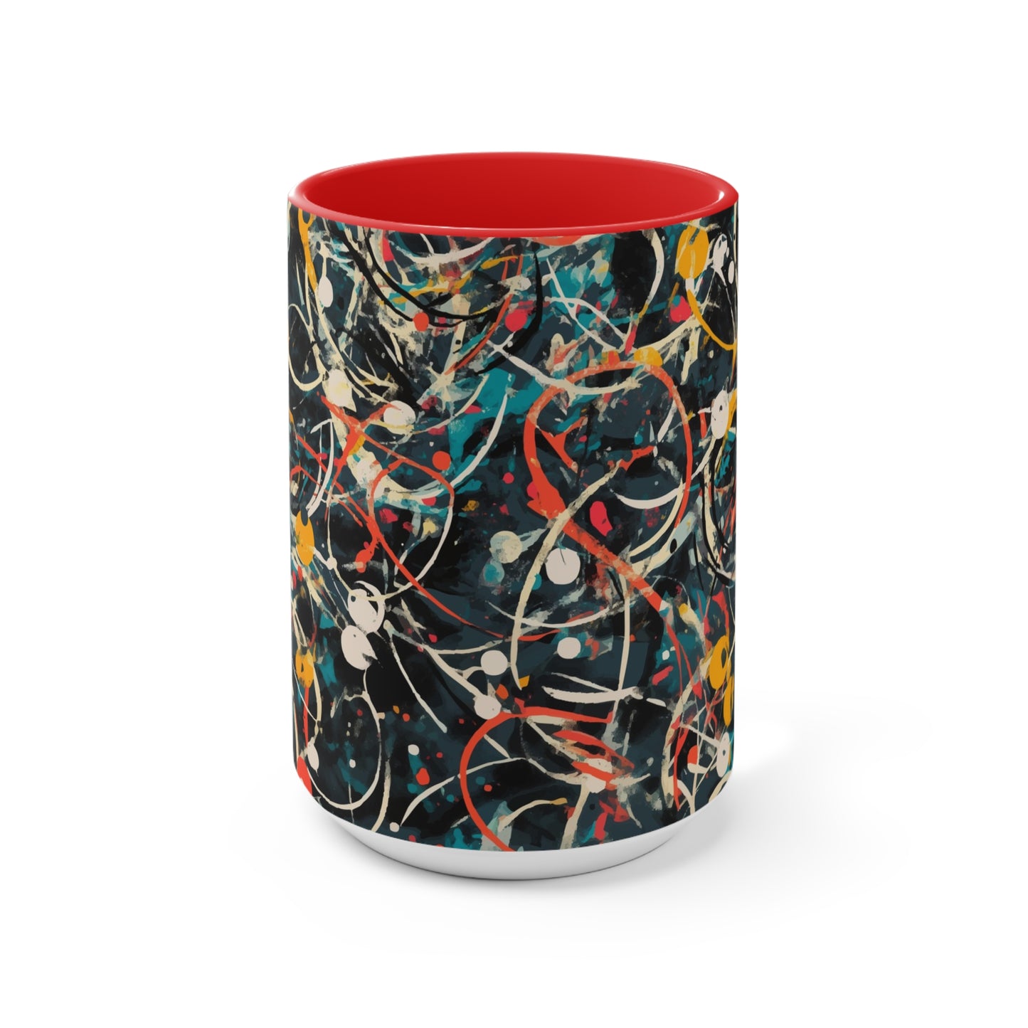 Pollock-Inspired Mug