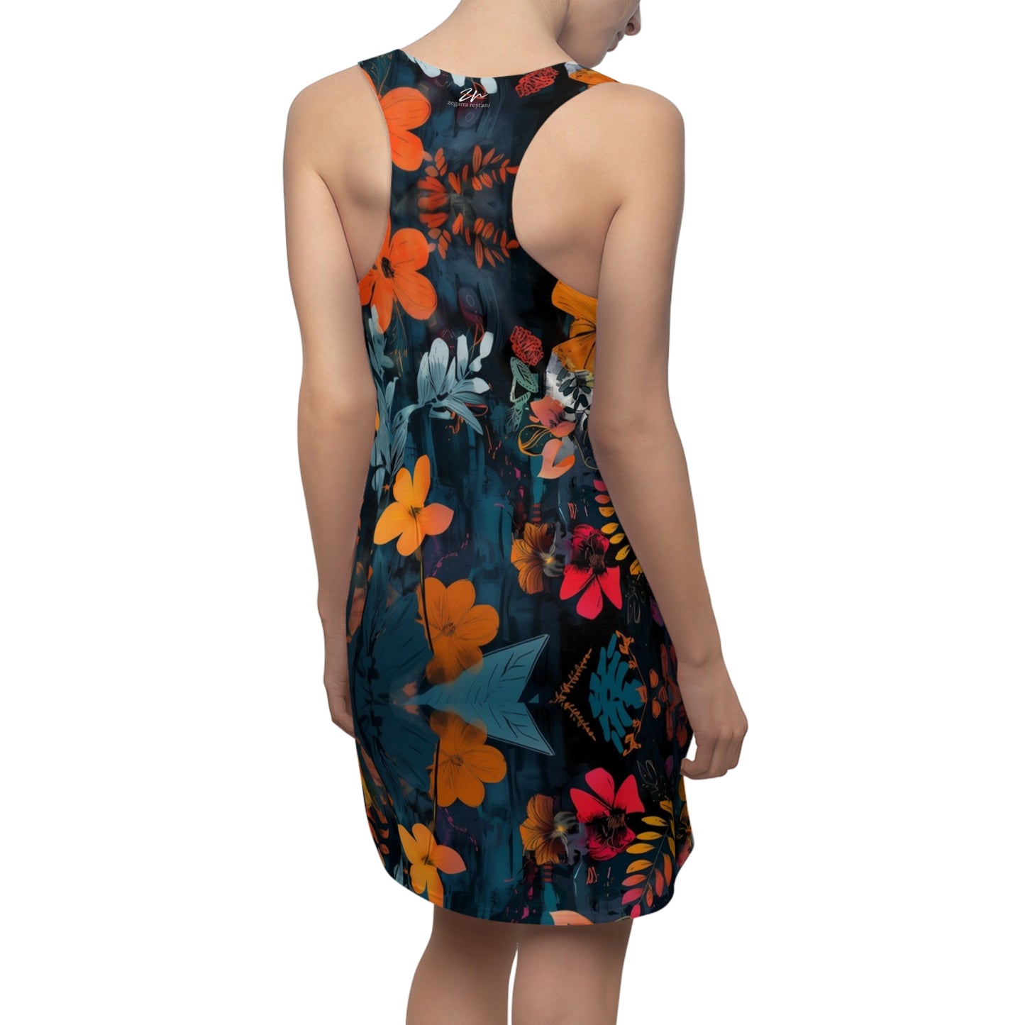 Noir Botanica Racerback Dress