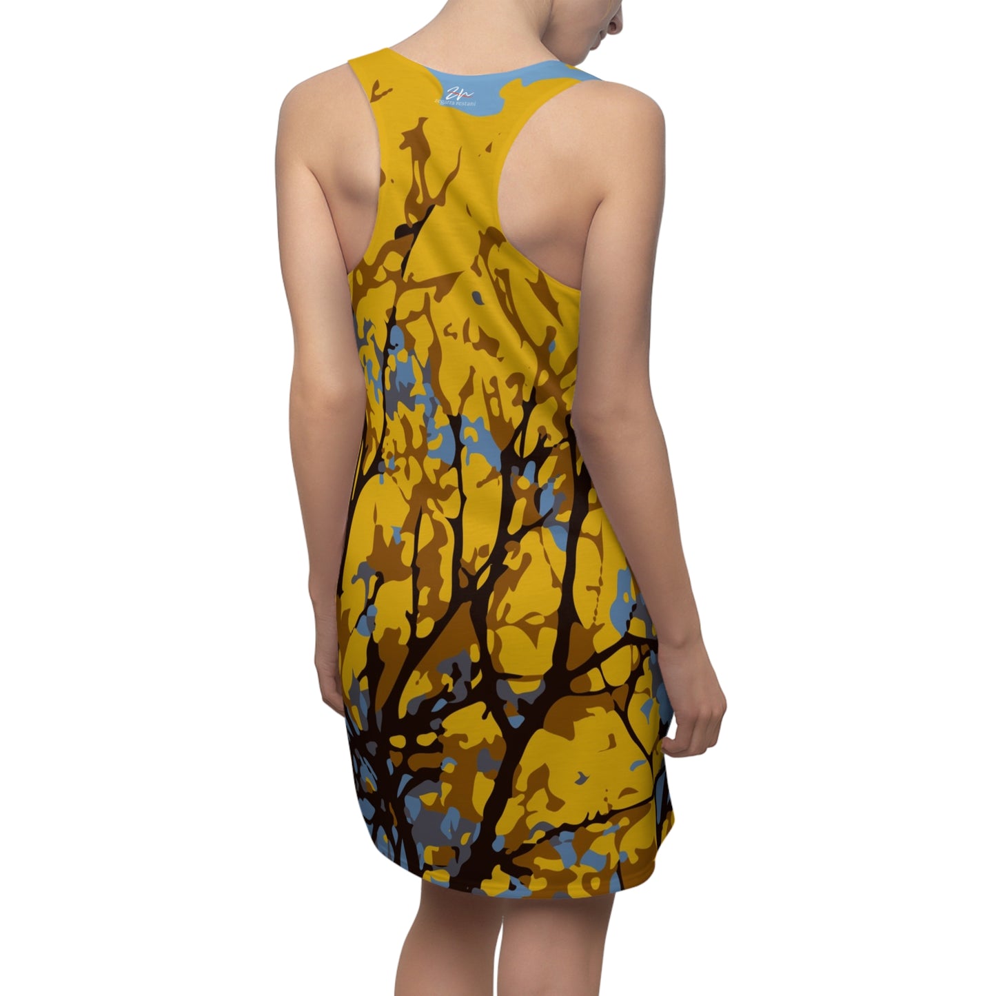 Golden Forest Racerback Dress