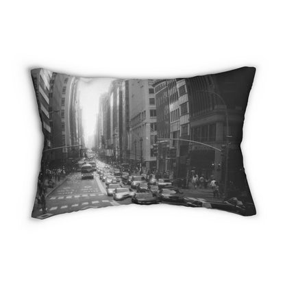 NYC Street Vibes Lumbar Pillow