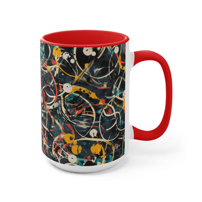 Pollock-Inspired Mug