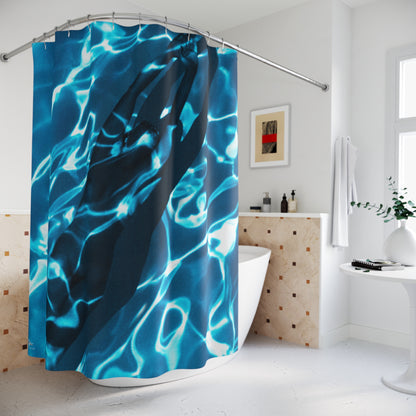 Rippled Elegance Shower Curtains