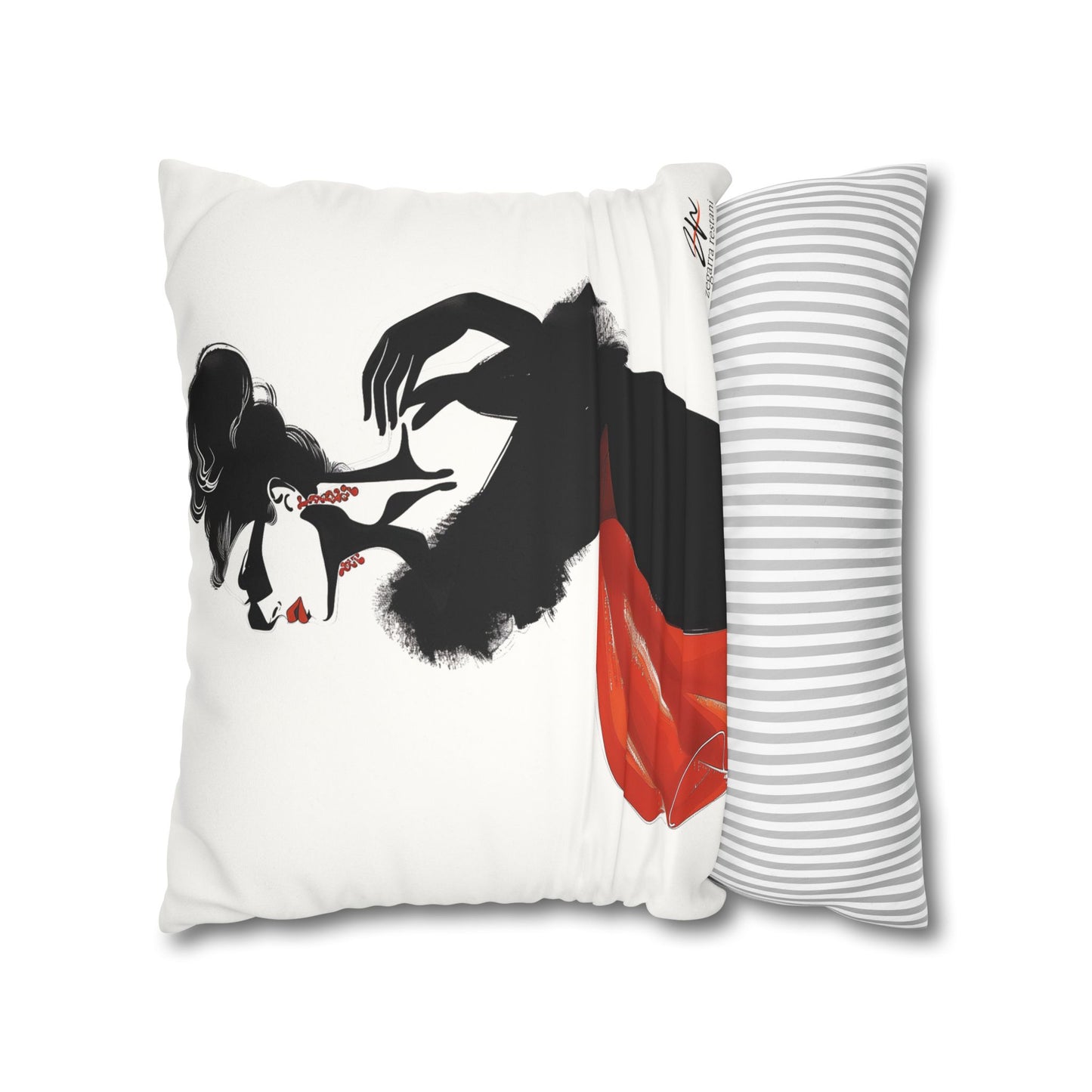 Scarlet Sophistication Pillowcase